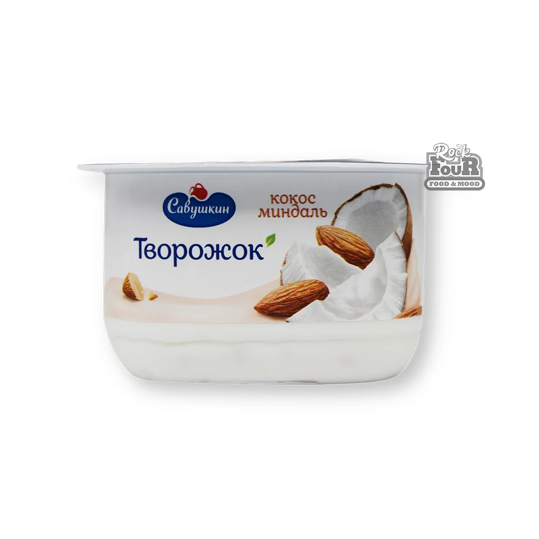 Cottage cheese "Savushkin" coconut-almond 3.5% 120g